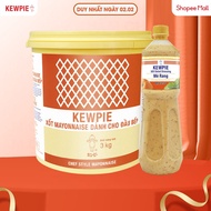 Combo Mayonnaise for Chefs 3Kg Bucket and Roasted Sesame Dressing 1L Kewpie