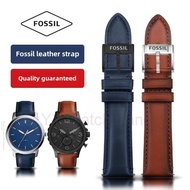 22/24mm Leather Strap for FOSSIL Genuine Leather Watch Band FS4735 FS4812 FS5068 ME3052 3054 Men Wat