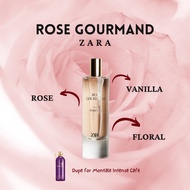 Decant Zara Rose Gourmand 3ml Perfume