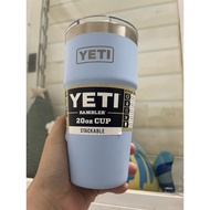 Genuine Yeti bottle size 20oz, color Blue
