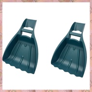 (RFZG) Portable Leaf Hand Rakes Gather Leaves Rubbish Pick Up Leaf Collector Scoops Grabber Hand Hel