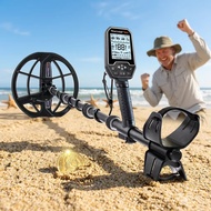 Tianxun S63 Gold Detector, 40kHz Multi Frequency,3m Deep Treasure Hunting,10inch Professional High P