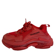 【二手】BALENCIAGATriple S 運動鞋，RED26.5 (541624)