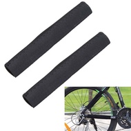 2pcs Black Bicycle Chain Protector Cycling Frame Chain Stay Posted Protector MTB Bike Chain Care Gua