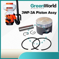 3WF-3A Piston Assy Kit Mesin Sembur Padi Mist Blower 3WF-3A Pam Racun Ogawa Kasei Victa