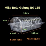 Mika BG 135 (10PCS) Mika Bolu Gulung Bening Cake Roll Roti