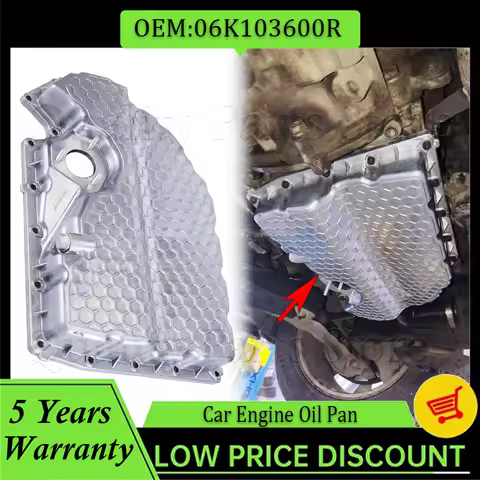 Bottom Engine Oil Pan 06K103600R For Audi A1 A3 Q2 TT VW Golf MK7 GTI Tiguan Beetle Jetta Passat Sko