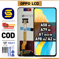 LCD OPPO A79/ A58 4G/ A98/ A1 2023/ A2 Compatible For Glass Original Touch Screen Digitizer