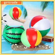 GOTORADE หลากสี สระว่ายน้ำ ลูกบอล ลูกบอลชายหาด ของเล่นฤดูร้อน เป่าลม สำหรับเด็ก