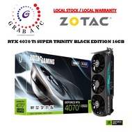 ZOTAC GAMING GEFORCE RTX 4070 Ti SUPER TRINITY BLACK EDITION 16GB (ZT-D40730D-10P)