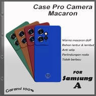 CASE PRO Camera Macaron SAMSUNG A03 CORE A10 A10S A12 5G A13 A14 A03S A04 A04E A05 A05S A04S A02 A20 A24 A30 A34 A53 A54  M02 A02S A22 A33 A23 A20S A11 M12 M11 M02S A24 A31 A32 4G A50 A50S A30S A71 A52 A52S A72 5G matte casing silikon