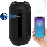 128G Spy Camera Hidden Camera Bluetooth Speaker, Best Hidden Spy Camera with Night Vision1080P Full 