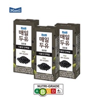 Maeil Soy Milk Black Beans 190ml X 12packs / 24packs Soy Concentrate 95.9% Low Sugar Vegetable Protein Soybeans