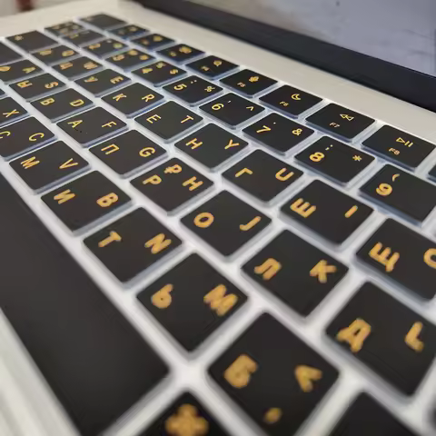 Keyboard Cover with Russian layout for MacBook Pro 14.2 /16 M5 A3434 A3426 A3428 Air 13.6/15.3 A3448