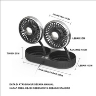 ZACRO Car Fan / portable Fan USB Plug Car Fan