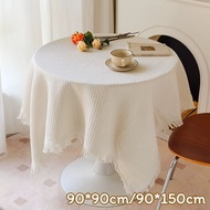 COD Table Cloth 90*90cm/90*150cm Decorative Fabric Easy To Clean Product Photography Props