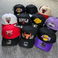 Lakers and Chicago Bulls Full Basketball Baseball Cap TAG
