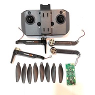 Various E88s brushless drone parts, AB receiver propeller motor arm