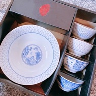 ins風碗盤 日本淺田窯 手工製陶瓷盤 陶瓷杯 陶瓷碗 花瓷碗 和風 青花瓷