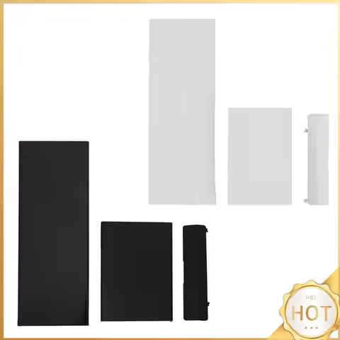 3 in 1 Memory Card Door Slot Cover Replacement Memory Card Door Slot Cover Lids Game Console Accesso