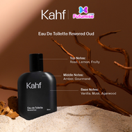 KAHF Eau de Toilette & Eau de Parfum | Parfum Laki-laki | Revered Oud | True Brotherhood | Man BPOM