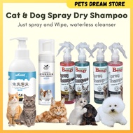 Bengy Cat Dry Shampoo cat deodorant spray shampoo Dog dry shampoo dog spray shampoo pet deodorizer d