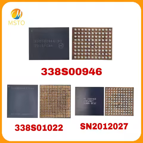 2PCS for iPhone 15 Pro Max 16 Plus 15 Pro SN2012027 A33 A23 A12 U2 IC 338S00946 Charging USB IC CP32
