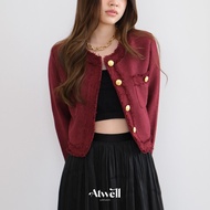 Tatiana Tweed Button Blazer Women Blazer Woman