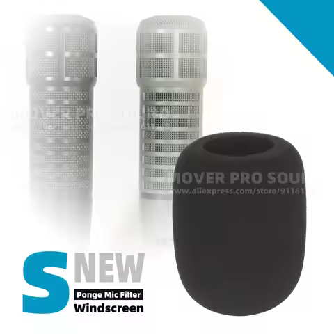 For EV Electro Voice RE20 RE27N/D RE320 RE 20 27 320 Mic Anti Pop Filter Microphone Shield Windscree