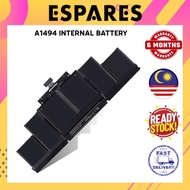 Laptop Battery Replacement Compatible with A1494  High Quality