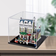 Transparent Acrylic Display Box For LEGO 10243 Paris Restaurant Storage Case Dustproof Cover