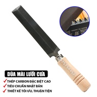 Dũa kim cương mài lưỡi cưa gỗ cầm tay TAKAGI Nhật Bản thép carbon cao cấp T2 chống mài mòn giũa cưa