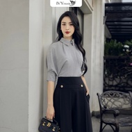 Sleeves IVY moda MS 17H9976 women's shirt