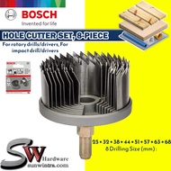 Bosch 8-pieces Hole Saw Cutter set 25mm to 68mm #1609200243