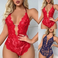 Pregnancy Pajama Set Christmas Women Lingerie V Neck Nightwear Satin Sleepwear Lace New Year Lingerie for Women Women Christmas Lingerie Dress Bustier Lingerie for Women Yes Daddy Romper Sexy Pajamas for Women Back Opening Womens Bandage Lingerie 4x