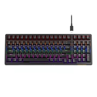 Bàn Phím Cơ Có Dây Gaming Newmen GM328 Công Nghệ Keycap Ép Phun Hai Màu Chống Mài Mòn Bền Bảo Hành 2