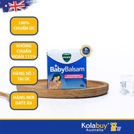Australian Vicks Baby Balsam Decongestant Chest Rub 50g