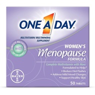 One A Day Women's Menopause Multivitamin 50 Tablets with Vitamin A, Vitamin C, Vitamin D, Vitamin E 