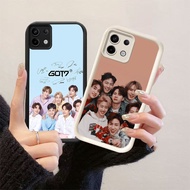 HK-17 EXO Shockproof Casing for Black and White Silicone Infinix Note Zero 40Pro Infi 40S 30 40Pro5G
