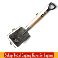 Sekop Pasir Ukuran Besar Kuat Tebal Sekop Pasir Sekop Bangunan Sekop Tanah Taman Sekop Perkebunan Se