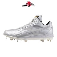 [Mizuno] MizunoPro Speed Revo Pro 2 11GM2600 Unisex Baseball Cleats White×White 2E