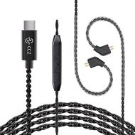CCZ Melody Original USB Type-c iem Cable, Replacement usb c iem Cable, Upgraded in ear Monitor Cable
