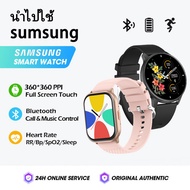 นำไปใช้ Samsung smart watch ของแท้ 100%  วัดความดันโลหิต รองรับภาษาไทย อัตราการเต้นของหัวใจ ความดันโลหิต การนับก้าว นาฬิกาสปอร์ต IP68 นาฬิกากันน้ำ ใช้ได้กับระบบ Android ios