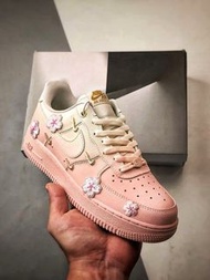 💜Nike Air Force 1 Low Pink sakura shoes 板鞋 休閒 小白鞋 平底鞋 男女同款
