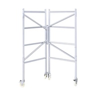 ♞,♘HEAVY DUTY FOLDED SCAFFOLDING, PORTABLE SCAFFOLDING ALL IN COMPLETE SET, FOLDING LADDER PLATFORM