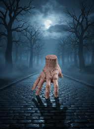 ⚡ส่งไว⚡ Spooky Addams Family Thing Hand – Halloween Prop