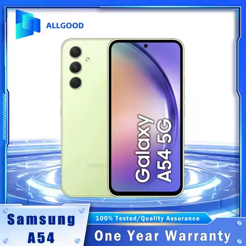 Samsung Galaxy A54 A546DL A5460 5G 6.4 Inch 128GB 256GB 50MP Camera Exynos 1380 NFC Octa-Core Androi