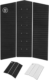 SYMPL Surfboard Front Traction Pad • 3 pc Front Grip • Surfboard, Skimboard, Longboard Deck • Maximu