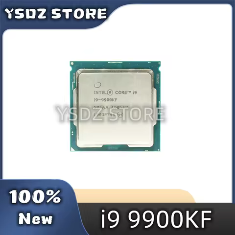 1PCS/LOT Test perfect Intel Core I9-9900KF i9 9900KF 3.6GHz Eight-Core Sixteen-Thread CPU Processor 