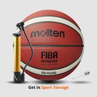 MOLTEN BG4500 BASKETBALL SIZE 5/ SIZE 6/ SIZE 7 LATEST 100% IMPORTEDOriginal